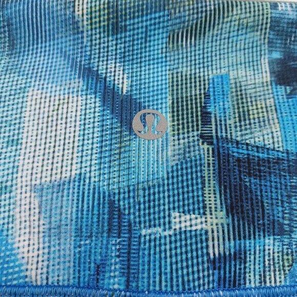 Lululemon Wunder Under Hi-Rise 7/8 Tight 25" Sun Dazed Multi Blue 8 Luxtreme - Picture 4 of 9